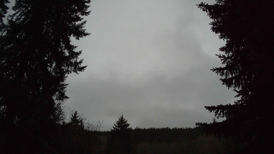 Pacific Northwest skyline timelapse frame from Jan 14th, 2026 at 5:15 PM