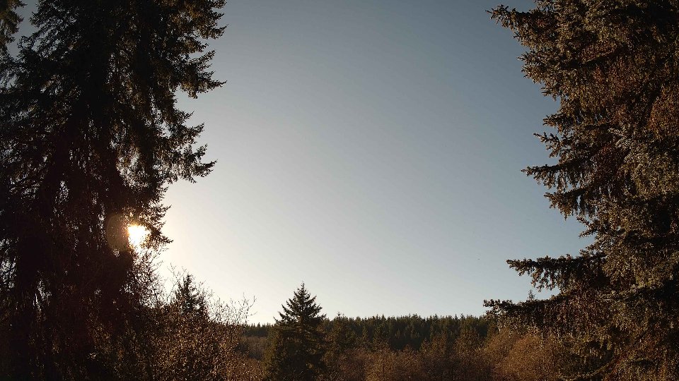 Pacific Northwest skyline timelapse frame from Jan 15th, 2026 at 1:15 PM
