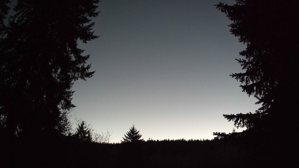 Pacific Northwest skyline timelapse frame from Jan 15th, 2026 at 5:00 PM