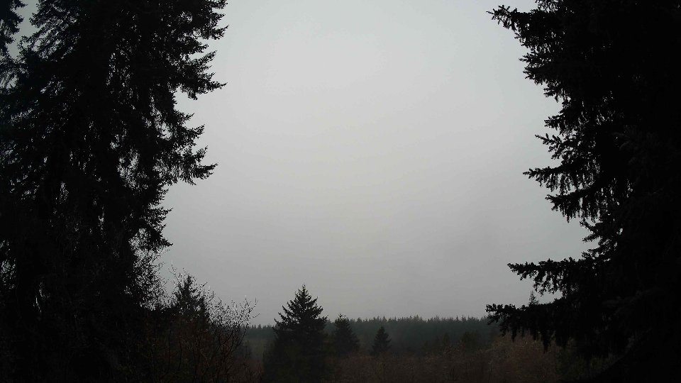 Pacific Northwest skyline timelapse frame from Jan 16th, 2026 at 7:45 AM