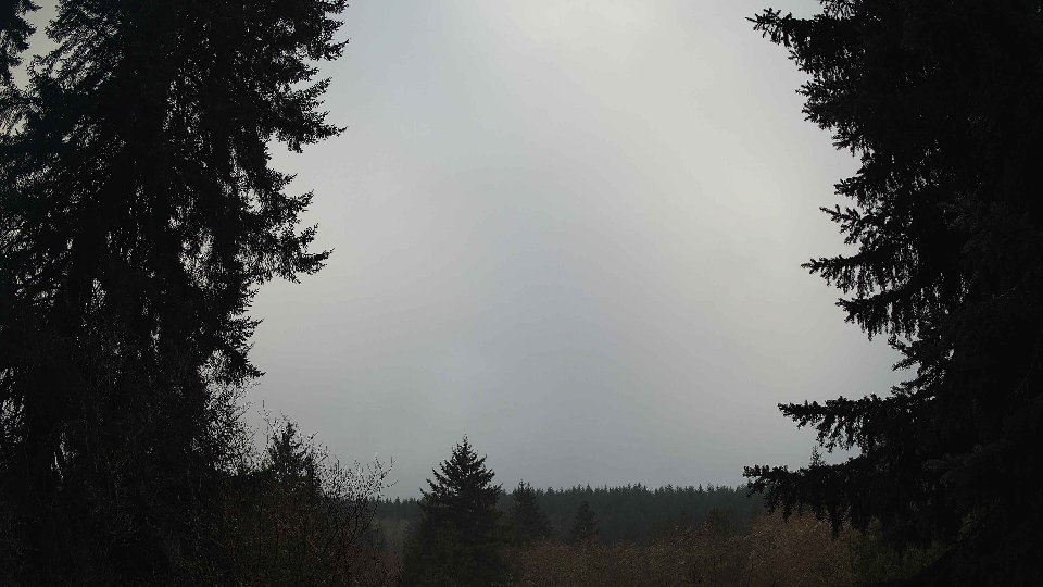 Pacific Northwest skyline timelapse frame from Jan 16th, 2026 at 9:30 AM