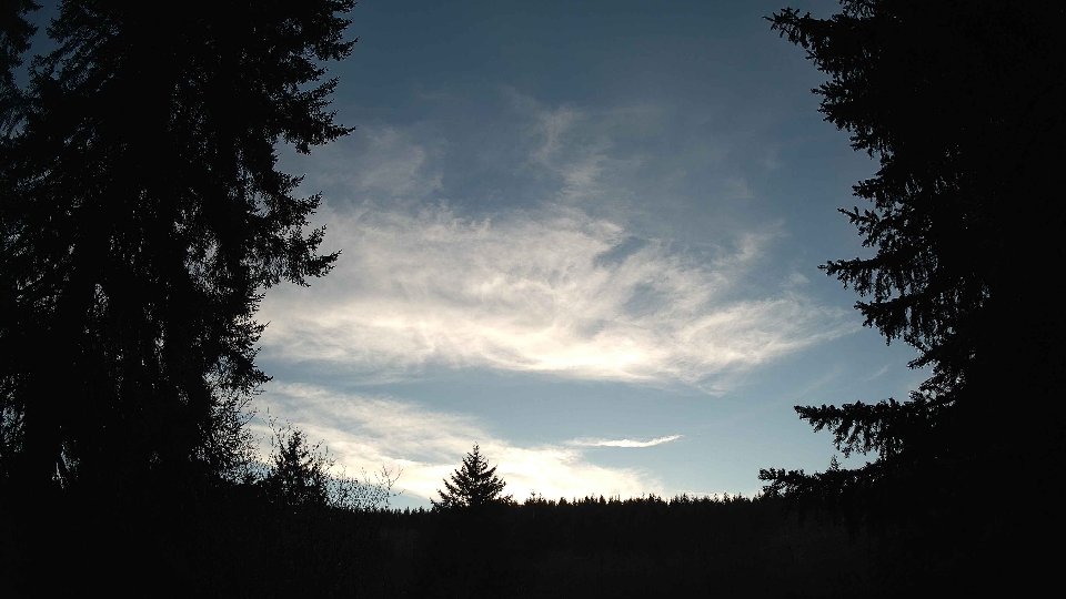 Pacific Northwest skyline timelapse frame from Jan 16th, 2026 at 4:15 PM