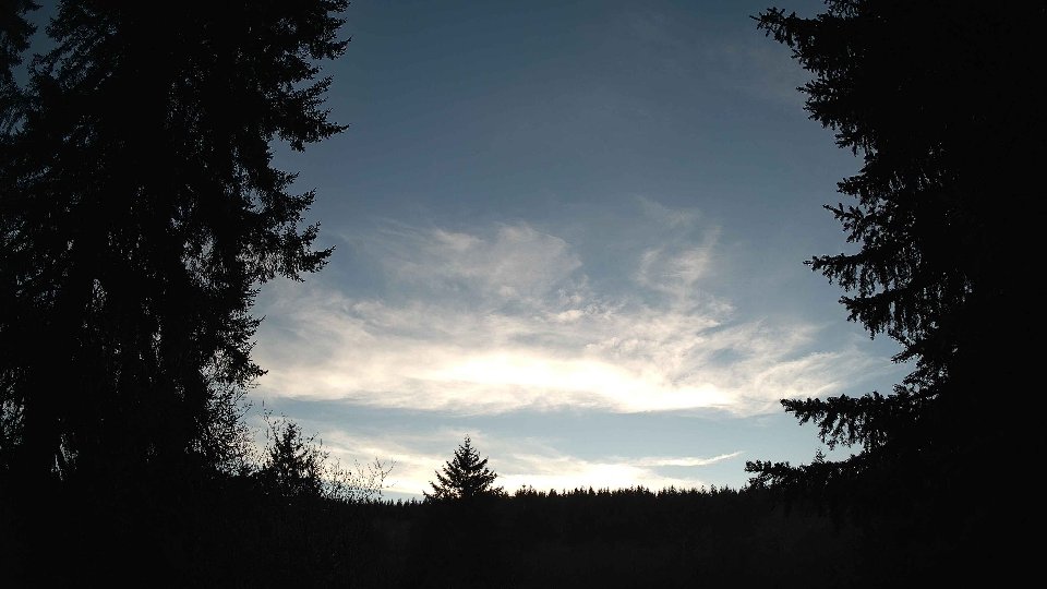 Pacific Northwest skyline timelapse frame from Jan 16th, 2026 at 4:30 PM