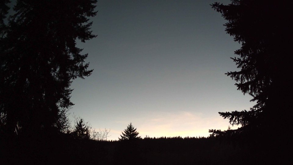 Pacific Northwest skyline timelapse frame from Jan 16th, 2026 at 5:30 PM