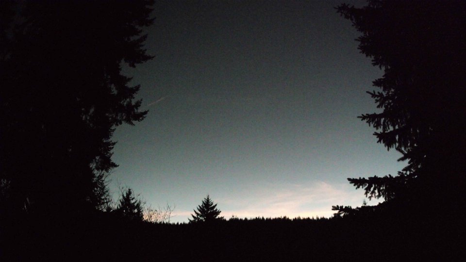 Pacific Northwest skyline timelapse frame from Jan 16th, 2026 at 5:42 PM