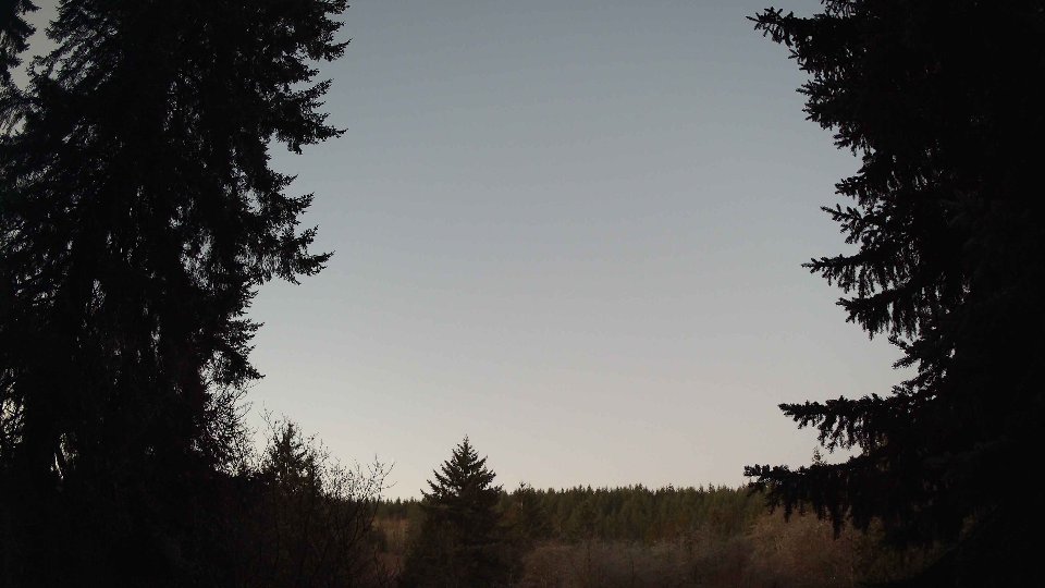 Pacific Northwest skyline timelapse frame from Jan 17th, 2026 at 7:30 AM