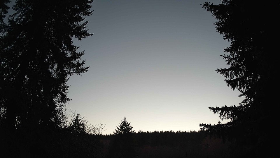 Pacific Northwest skyline timelapse frame from Jan 17th, 2026 at 4:45 PM
