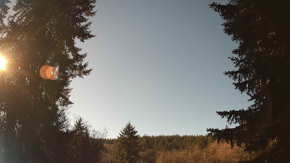 Pacific Northwest skyline timelapse frame from Jan 18th, 2026 at 12:00 PM