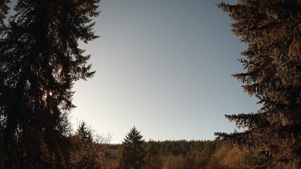 Pacific Northwest skyline timelapse frame from Jan 18th, 2026 at 1:30 PM