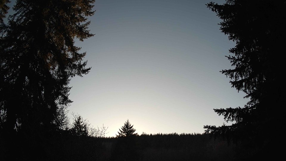 Pacific Northwest skyline timelapse frame from Jan 18th, 2026 at 3:30 PM