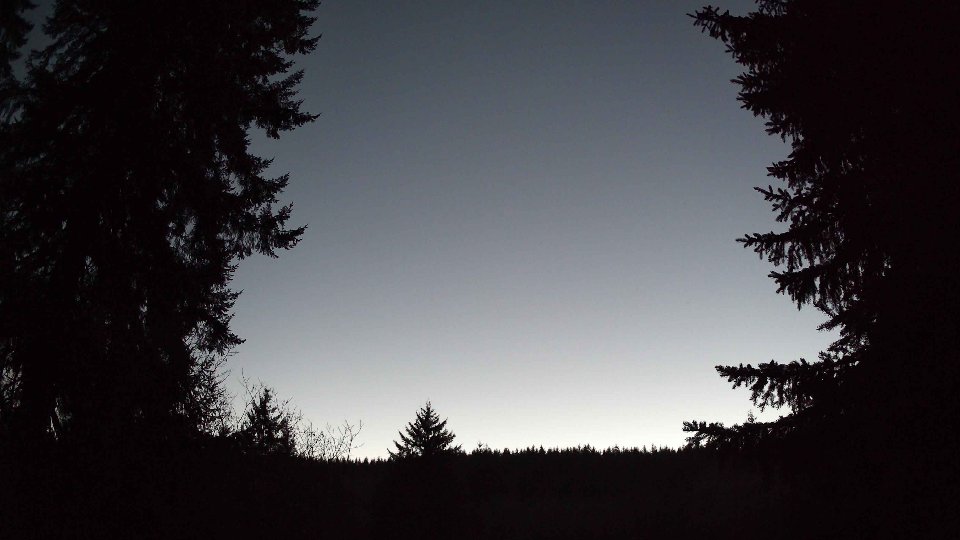 Pacific Northwest skyline timelapse frame from Jan 18th, 2026 at 5:30 PM