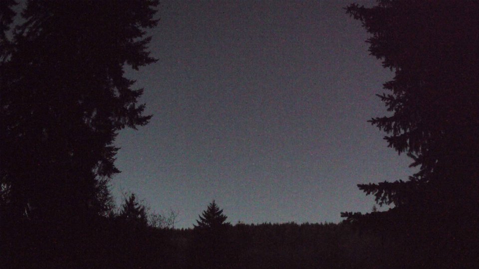 Pacific Northwest skyline timelapse frame from Jan 18th, 2026 at 7:04 AM