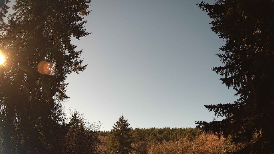 Pacific Northwest skyline timelapse frame from Jan 19th, 2026 at 12:00 PM