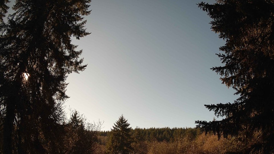 Pacific Northwest skyline timelapse frame from Jan 19th, 2026 at 1:00 PM