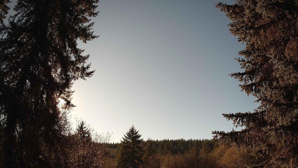 Pacific Northwest skyline timelapse frame from Jan 19th, 2026 at 1:45 PM