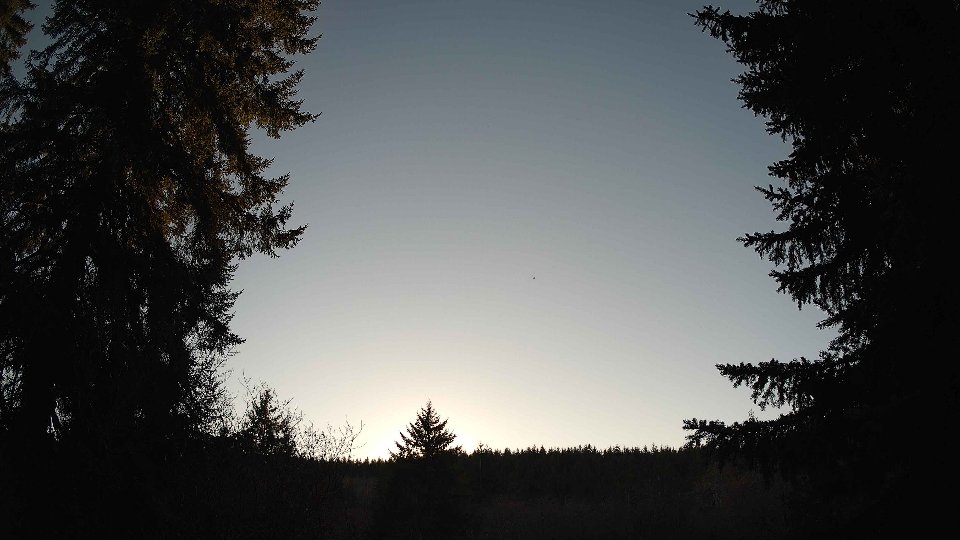 Pacific Northwest skyline timelapse frame from Jan 19th, 2026 at 3:30 PM
