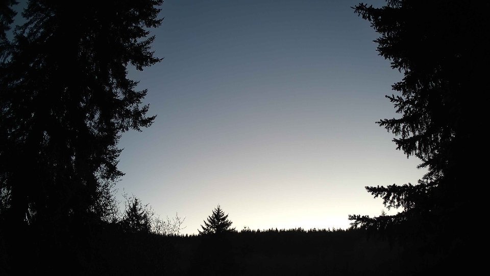 Pacific Northwest skyline timelapse frame from Jan 19th, 2026 at 5:15 PM