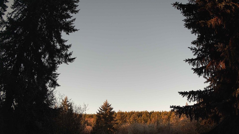 Pacific Northwest skyline timelapse on Jan 20, 2026 at 8:45 AM