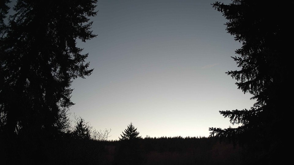 Pacific Northwest skyline timelapse on Jan 21, 2026 at 5:00 PM