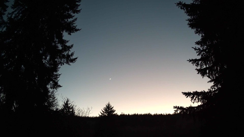 Pacific Northwest skyline timelapse on Jan 21, 2026 at 5:30 PM