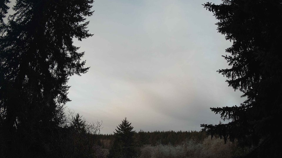 Pacific Northwest skyline timelapse on Jan 22, 2026 at 8:00 AM