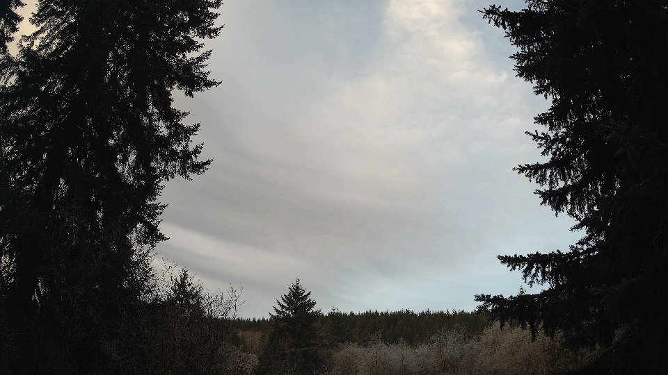 Pacific Northwest skyline timelapse on Jan 22, 2026 at 8:15 AM