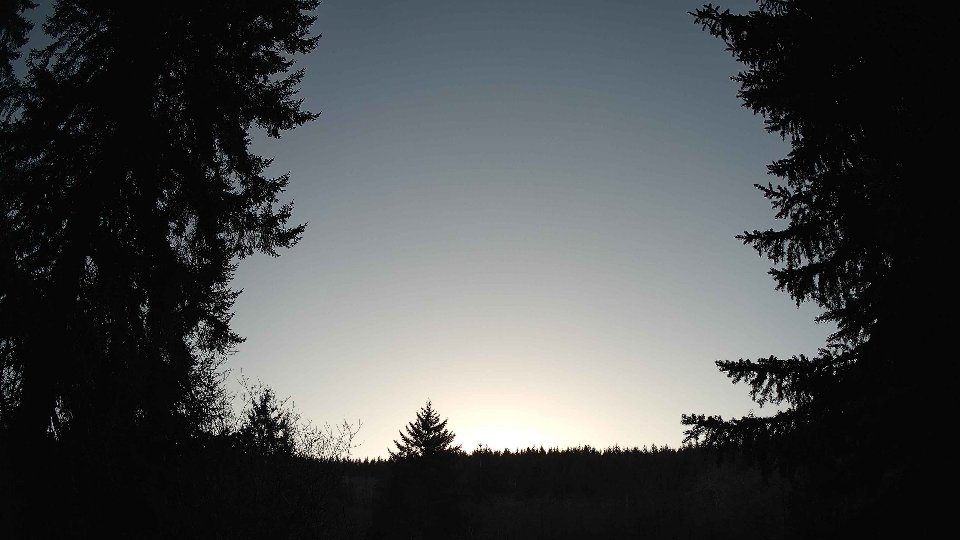 Pacific Northwest skyline timelapse on Jan 24, 2026 at 4:00 PM