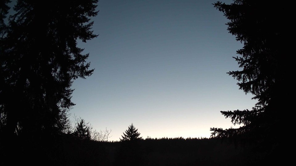 Pacific Northwest skyline timelapse on Jan 24, 2026 at 5:30 PM