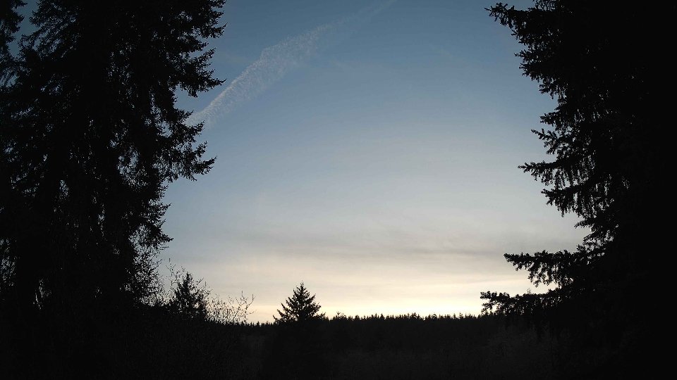 Pacific Northwest skyline timelapse on Jan 25, 2026 at 5:00 PM