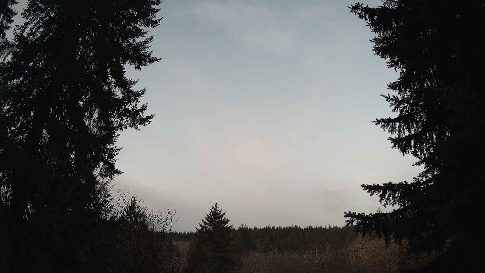 Pacific Northwest skyline timelapse on Jan 26, 2026 at 7:45 AM
