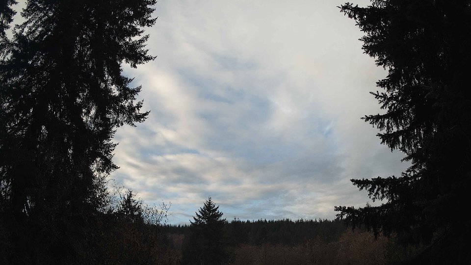Pacific Northwest skyline timelapse on Jan 26, 2026 at 8:45 AM