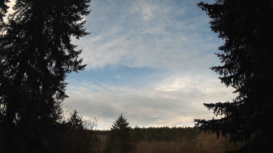 Pacific Northwest skyline timelapse on Jan 26, 2026 at 9:15 AM