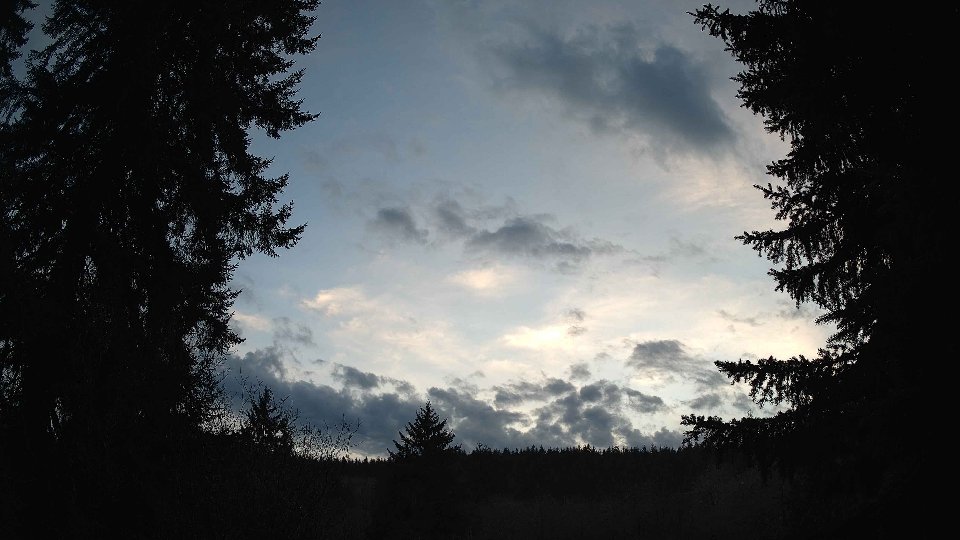 Pacific Northwest skyline timelapse on Jan 26, 2026 at 5:00 PM