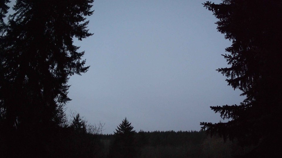 Pacific Northwest skyline timelapse on Jan 27, 2026 at 7:15 AM