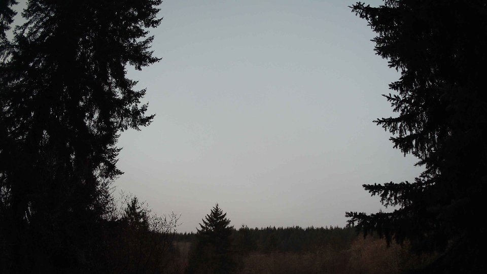 Pacific Northwest skyline timelapse on Jan 27, 2026 at 7:30 AM