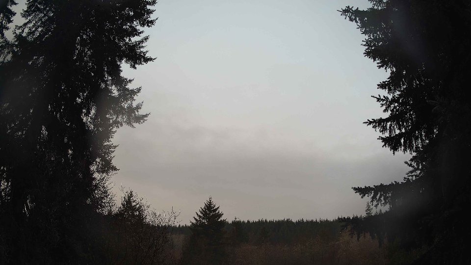 Pacific Northwest skyline timelapse on Jan 28, 2026 at 7:45 AM