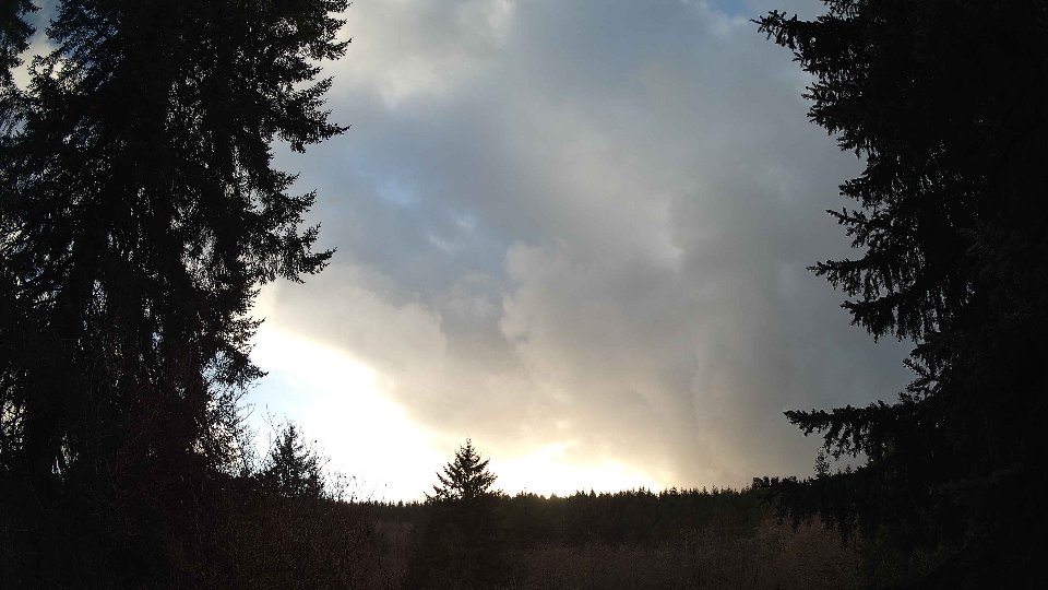 Pacific Northwest skyline timelapse on Feb 01, 2026 at 4:00 PM