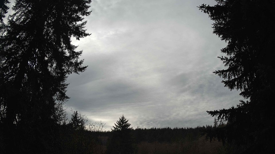 Pacific Northwest skyline timelapse on Feb 03, 2026 at 8:45 AM