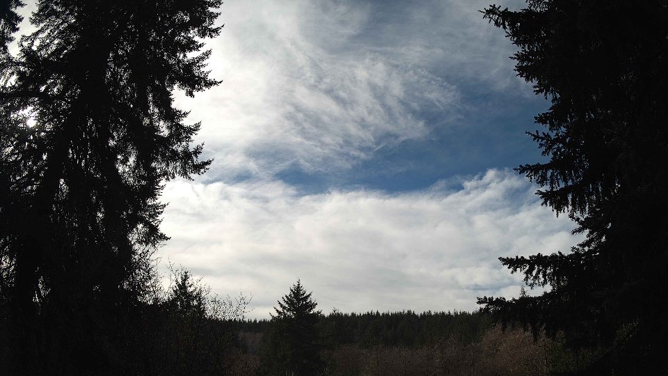 Pacific Northwest skyline timelapse on Feb 05, 2026 at 12:00 PM