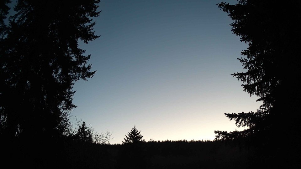 Pacific Northwest skyline timelapse on Feb 06, 2026 at 5:45 PM