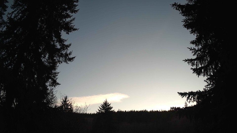 Pacific Northwest skyline timelapse on Feb 10, 2026 at 5:00 PM