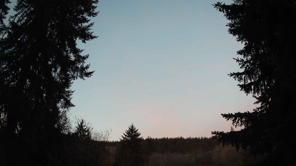 Pacific Northwest skyline timelapse on Feb 12, 2026 at 7:15 AM