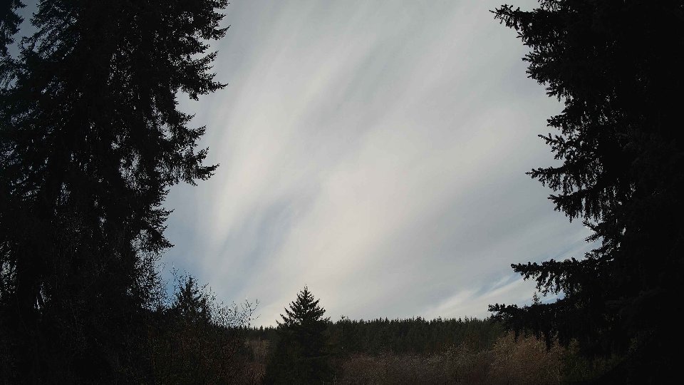 Pacific Northwest skyline timelapse on Feb 12, 2026 at 8:30 AM