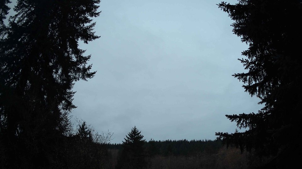 Pacific Northwest skyline timelapse on Feb 13, 2026 at 7:15 AM