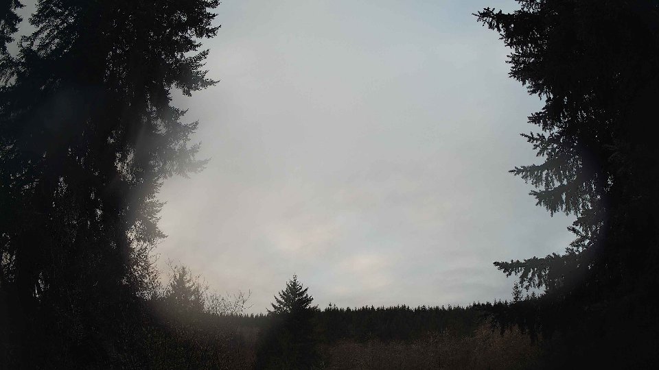 Pacific Northwest skyline timelapse on Feb 15, 2026 at 7:45 AM