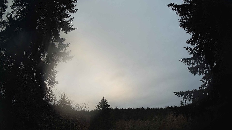 Pacific Northwest skyline timelapse on Feb 15, 2026 at 8:00 AM