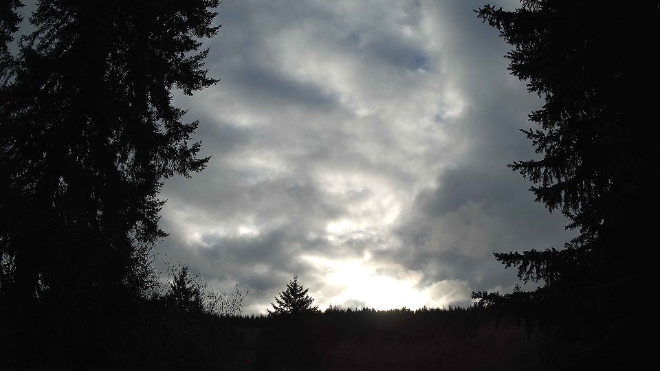 Pacific Northwest skyline timelapse on Feb 15, 2026 at 4:00 PM