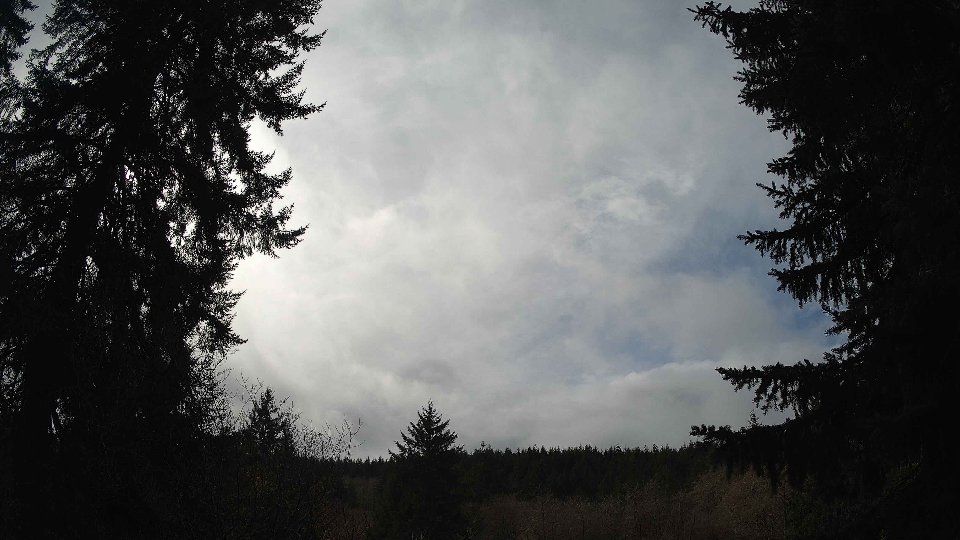 Pacific Northwest skyline timelapse on Feb 18, 2026 at 1:00 PM