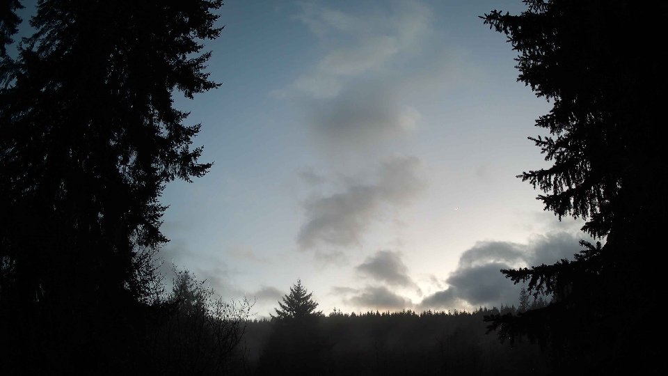 Pacific Northwest skyline timelapse on Feb 19, 2026 at 6:00 PM