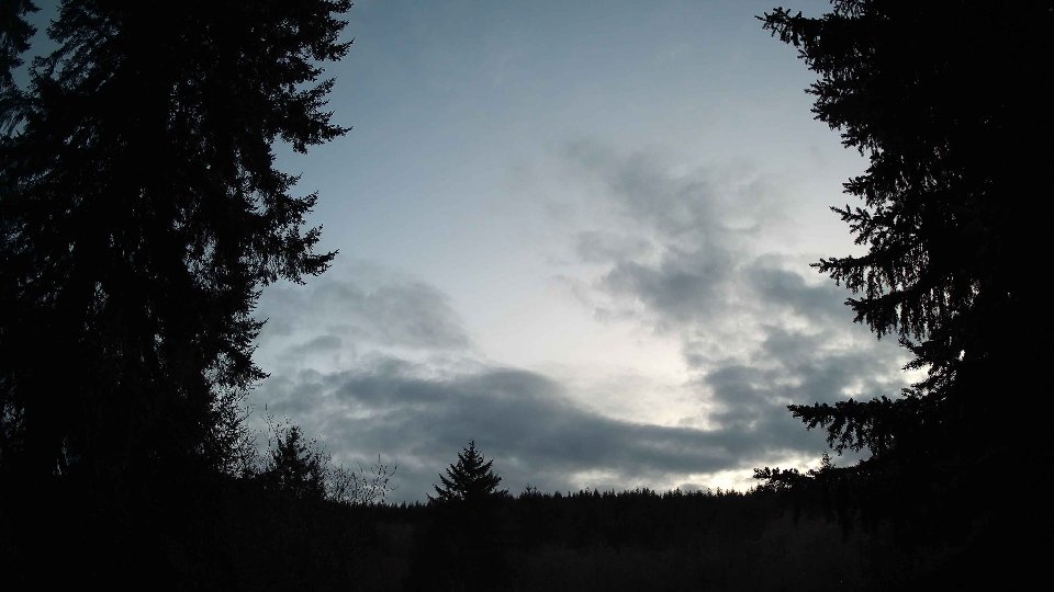 Pacific Northwest skyline timelapse on Feb 20, 2026 at 6:00 PM